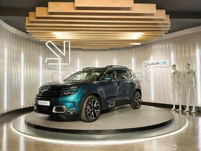 Usado Citroën C5 Aircross PureTech 131 CV (96 kW) 2020 Azul SUV