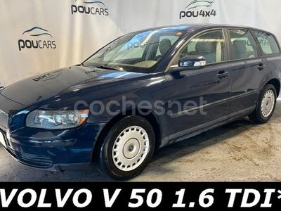 Usado Volvo V50 Momentum 109 CV (80 kW) 2007 Azul Familiar