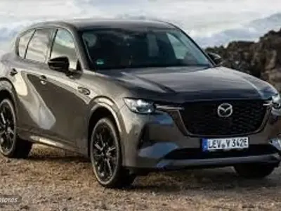 Nuevo Mazda CX-60 Exclusive-Line 327 CV (240 kW) 2025 Gris SUV