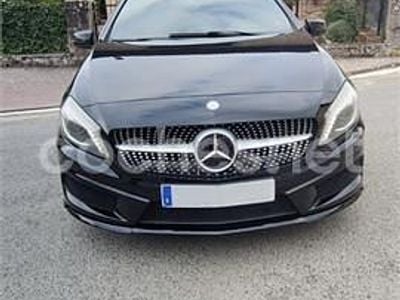 Usado Mercedes A200 AMG line 136 CV (100 kW) 2015 Negro Berlina