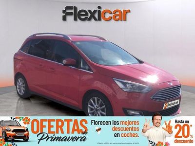 Usado Ford C-MAX Trend+ 100 CV (73 kW) 2016 Rojo Monovolumen