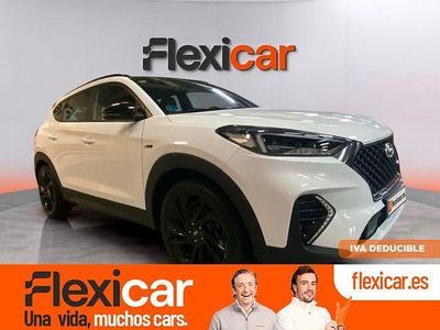 Usado Hyundai Tucson N Line 136 CV (100 kW) 2020 Blanco SUV
