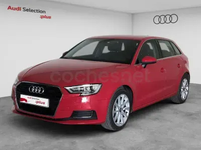 Usado Audi A3 Design 116 CV (85 kW) 2018 Rojo Berlina