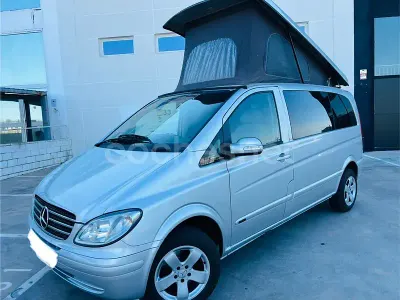 Usado Mercedes Viano 150 CV (110 kW) 2004 Gris / plata Monovolumen