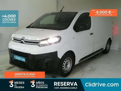 Käytetty Citroën Jumpy 102 HP (75 kW) 2021 Valkoinen Tila-auto