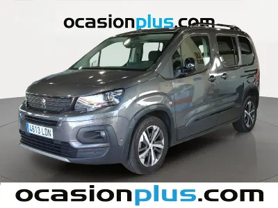 Usado Peugeot Rifter GT-line 131 CV (96 kW) 2019 Gris plata Monovolumen