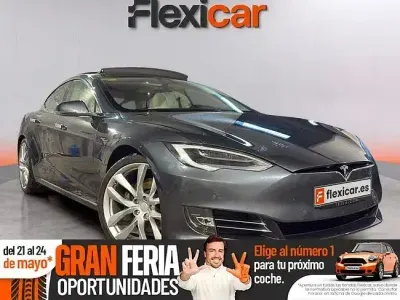 Usado Tesla Model S 386 kW (525 CV) 2018 Gris Utilitario