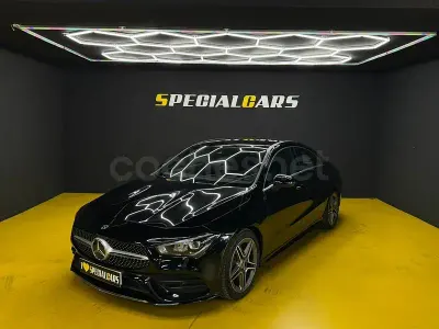 Usado Mercedes CLA200 150 CV (110 kW) 2022 Negro Berlina