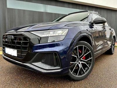 Usado Audi Q8 S-line plus 286 CV (210 kW) 2021 Azul SUV