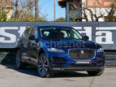 Azul Usado 2018 Jaguar F-Pace R-Sport SUV | 35.800 € (Un poco caro)