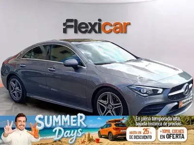 Usado Mercedes CLA200 163 CV (119 kW) 2020 Gris Coupe