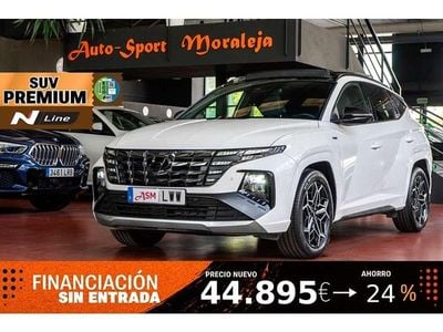 Usado Hyundai Tucson N Line 230 CV (169 kW) 2022 Blanco SUV