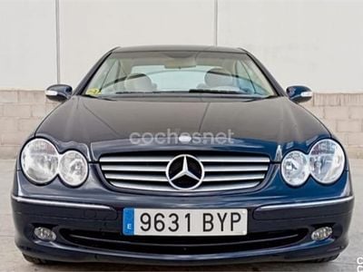 Usado Mercedes CLK240 Elegance 170 CV (125 kW) 2002 Azul Coupe