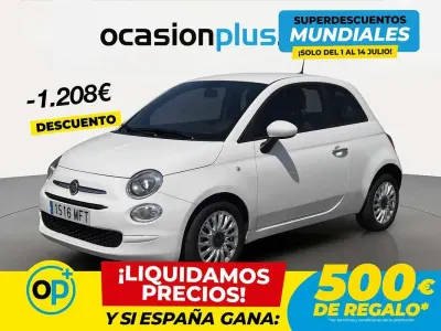 Usado Fiat 500 Club 71 CV (52 kW) 2023 Blanco Utilitario