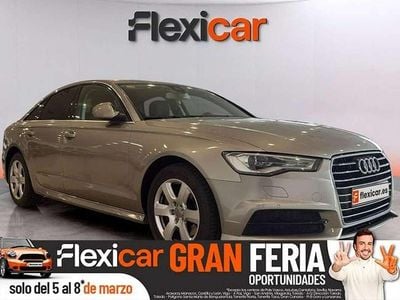 Usado Audi A6 S-Line 218 CV (160 kW) 2017 Gris Berlina