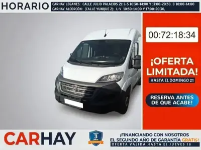 Usado Fiat Ducato 136 CV (100 kW) 2021 Blanco Van