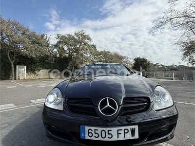 Usado Mercedes SLK200 163 CV (119 kW) 2006 Negro Descapotable