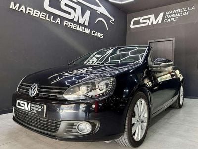 Negro Usado 2012 VW Golf Cabriolet Descapotable | 14.490 € (Precio justo)