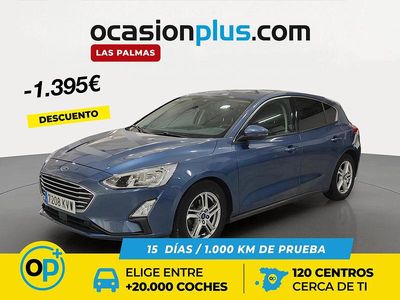 Usado Ford Focus Trend+ 125 CV (91 kW) 2019 Azul