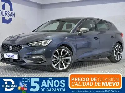 Usado Seat Leon FR 150 CV (110 kW) 2021 Gris Berlina
