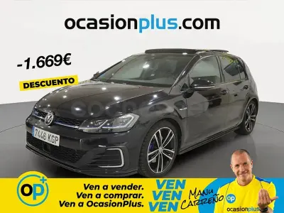 Usado VW Golf VII GTE 204 CV (150 kW) 2018 Negro Berlina