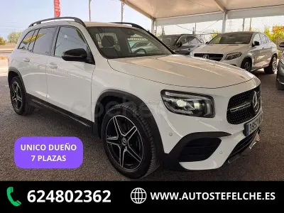 Usado Mercedes GLB200 150 CV (110 kW) 2022 Blanco SUV