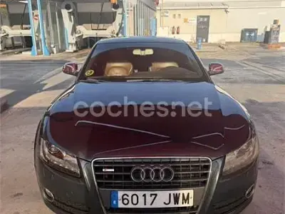 Usado Audi A5 190 CV (139 kW) 2008 Gris / plata Coupe