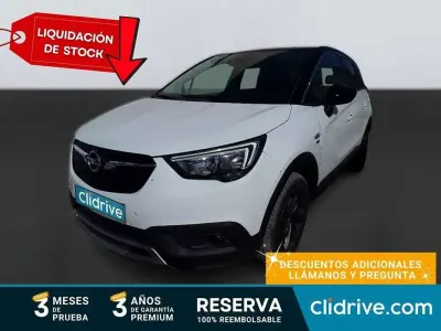 Käytetty Opel Crossland X Design Edition 102 HP (75 kW) 2019 Valkoinen Katumaasturi