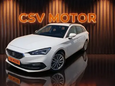 Usado Seat Leon XCELLENCE 205 CV (150 kW) 2021 Blanco Berlina
