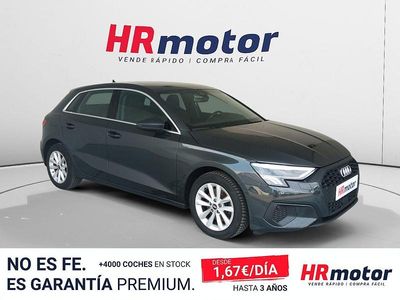 Usado Audi A3 Advanced 110 CV (80 kW) 2021 Gris Utilitario