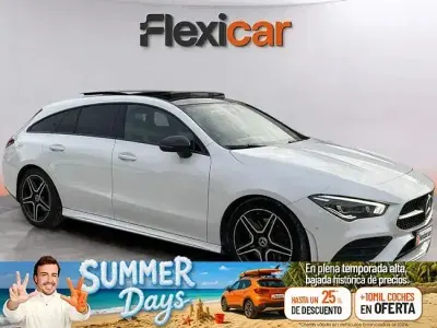 Usado Mercedes CLA200 Shooting Brake 163 CV (119 kW) 2021 Blanco Familiar
