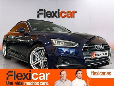 Usado Audi A5 Sportback S-Line 286 CV (210 kW) 2019 Azul Utilitario
