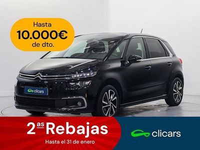 Negro Usado 2018 Citroën C4 Picasso PureTech Monovolumen | 10.490 € (Precio justo)