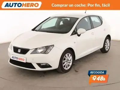 Usado Seat Ibiza Reference 90 CV (66 kW) 2017 Blanco Berlina