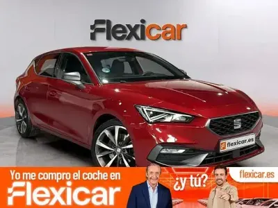 Usado Seat Leon FR 204 CV (150 kW) 2021 Rojo Berlina