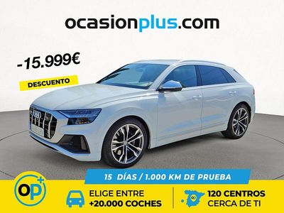 Usado Audi Q8 S-Line 435 CV (319 kW) 2020 Blanco SUV