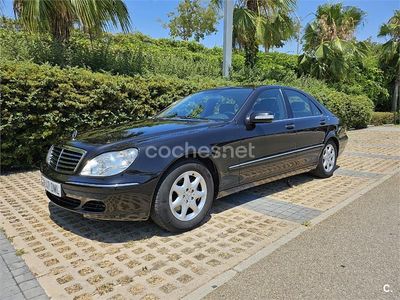 Usado Mercedes S320 204 CV (150 kW) 2005 Negro Berlina