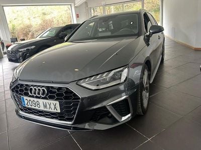 Usado Audi A4 S-Line 150 CV (110 kW) 2020 Gris / plata Familiar