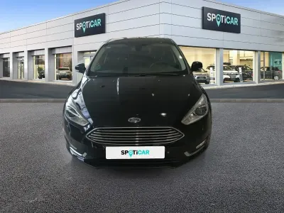 Begagnad Ford Focus Titanium 125 HK (91 kW) 2016 Svart Sedan