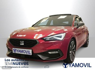 Rojo Usado 2021 Seat Leon FR Berlina | 21.150 € (Precio justo)