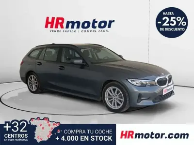 Usado BMW 318 Shadowline 150 CV (110 kW) 2021 Gris Familiar