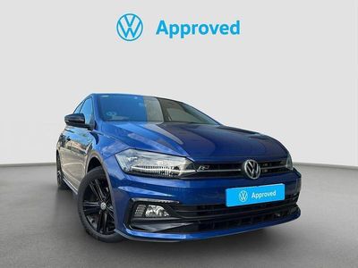 Usado VW Polo R-line 116 CV (85 kW) 2020 Azul Utilitario