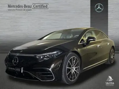 Usado Mercedes EQS580 AMG line 385 kW (524 CV) 2021 Pintura Utilitario