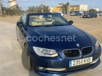 Usado BMW 320 Cabriolet 170 CV (125 kW) 2010 Azul Descapotable