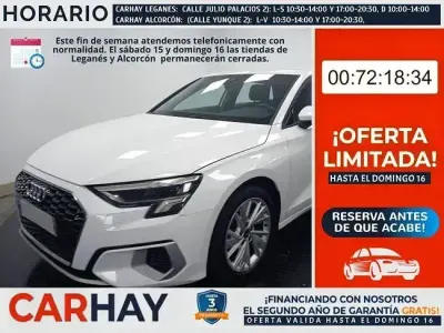Usado Audi A3 Sportback e-tron Advanced Plus 110 CV (80 kW) 2022 Blanco Utilitario