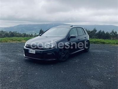 Usado VW Golf VI R 270 CV (198 kW) 2011 Negro Utilitario