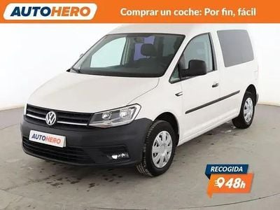 Begagnad VW Caddy 102 HK (75 kW) 2018 Vit Minibuss