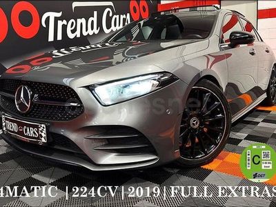 Gris Usado 2019 Mercedes A250 AMG line Berlina | 31.990 € (Un poco caro)