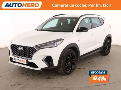Usado Hyundai Tucson N Line 152 CV (111 kW) 2020 Blanco SUV
