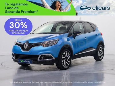 Usado Renault Captur Zen 90 CV (66 kW) 2016 Azul SUV